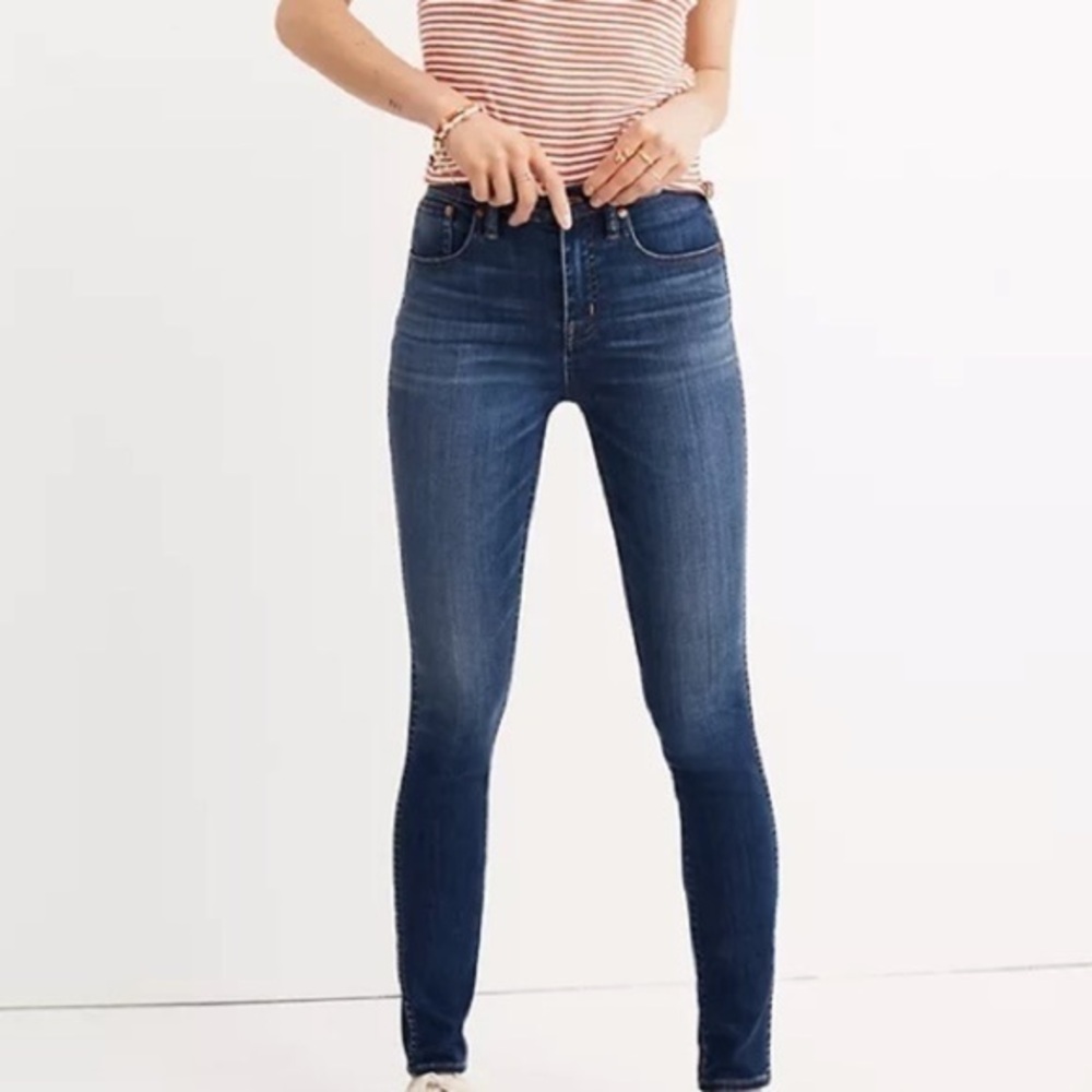 Madewell 10" High-Rise Skinny Jeans size 26
